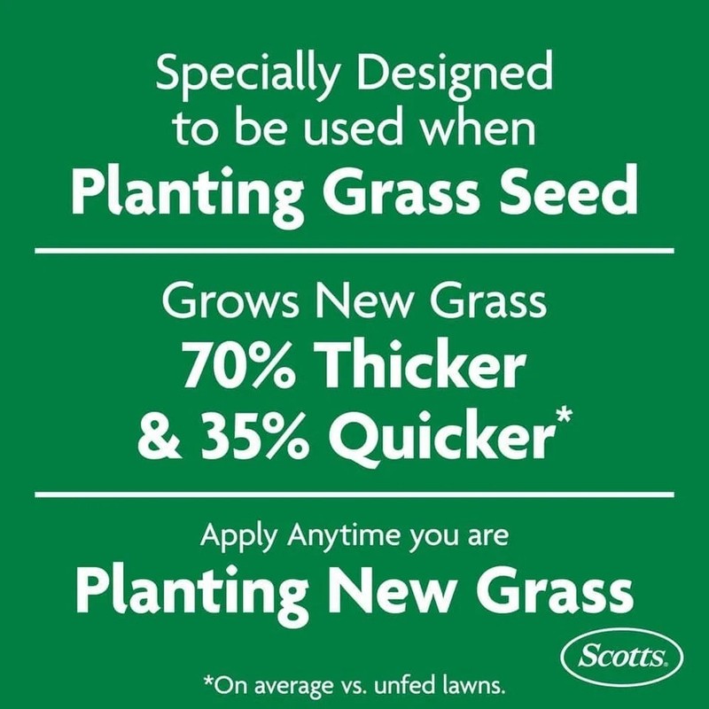 Turf Builder 15 Lb. 5,000 Sq. Ft. Starter Lawn Food Fertilizer for New Grass gallery