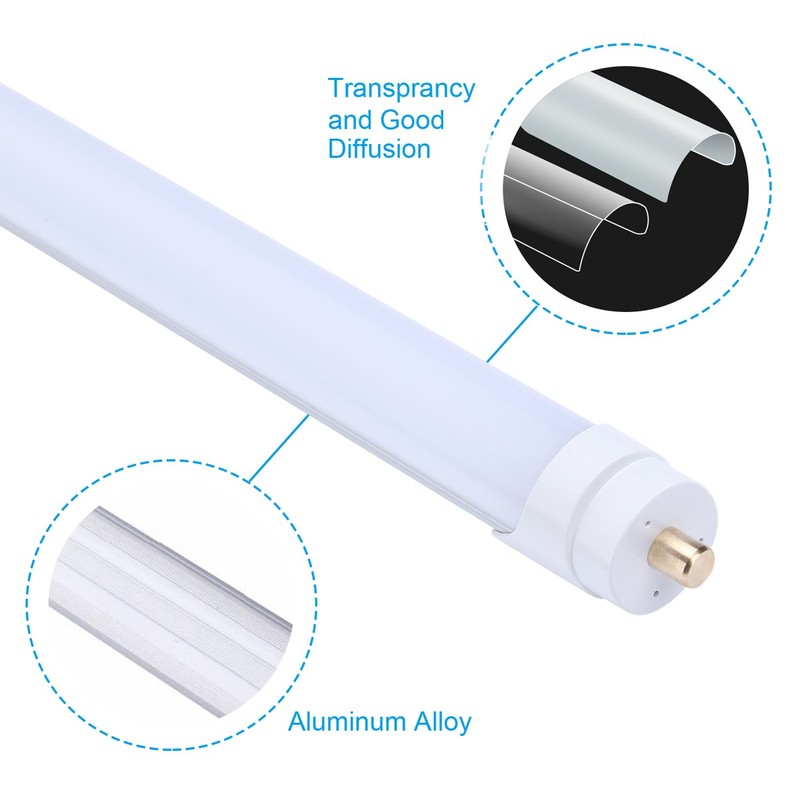 12Pack 8FT Led Shop Light FA8 45W Led Tube Light T8 T12 Single Pin 8 Foot Bulbs gallery