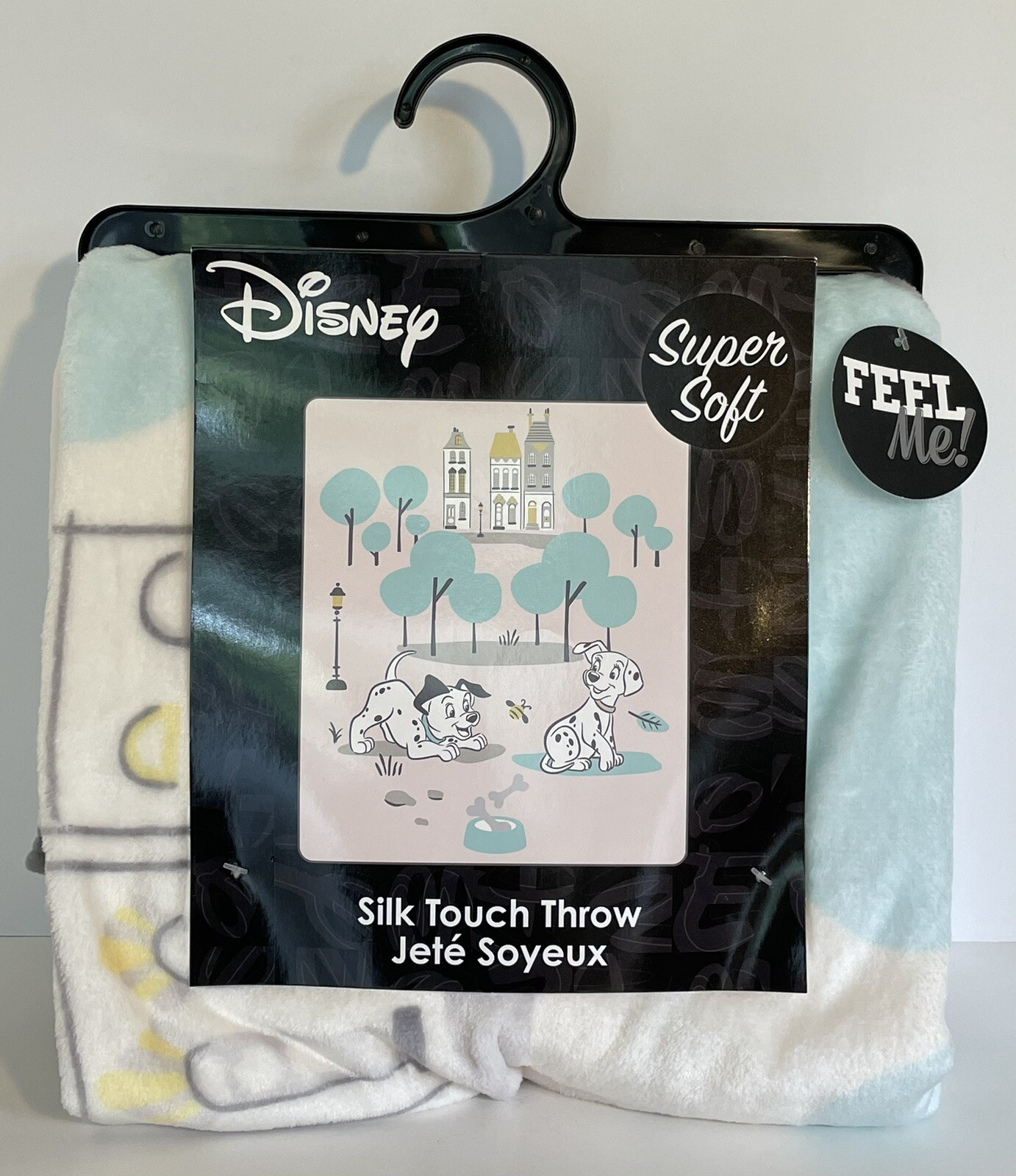 Disney 101 Dalmatians Lucky & Pepper Park Throw Blanket 50" x 60" gallery
