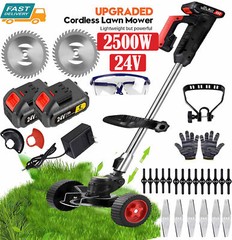 20000mAh Electric Cordless Grass String Trimmer Lawn Edger Weed Wacker Cutter