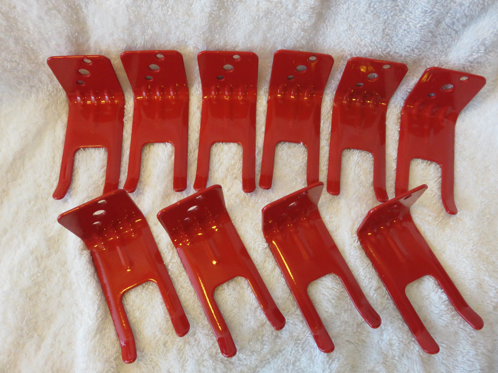 🔥🧯NEW 20 LOT FORK STYLE WALL MOUNT 10# SIZE FIRE EXTINGUISHER (AMEREX) BRACKET gallery