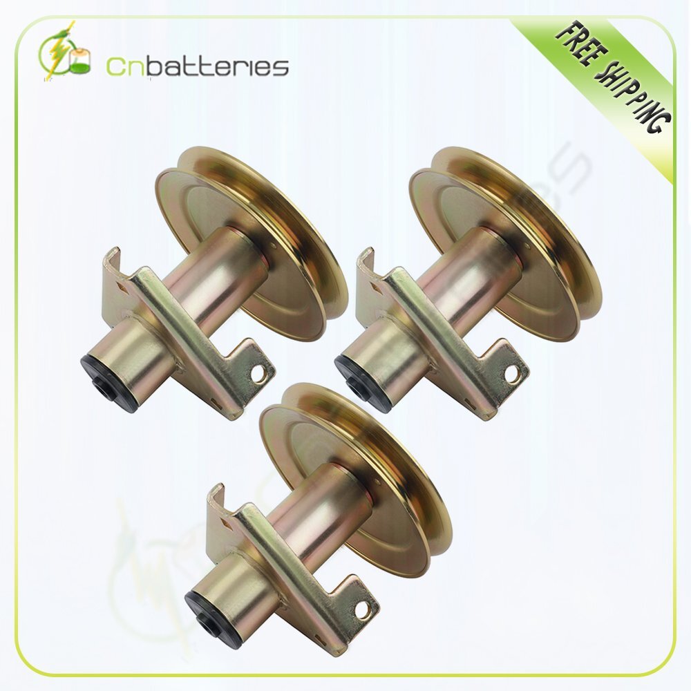 3PK Spindle Assy For John Deere 38 46 Inch Deck STX46 Black Deck 118532 AM124511 gallery