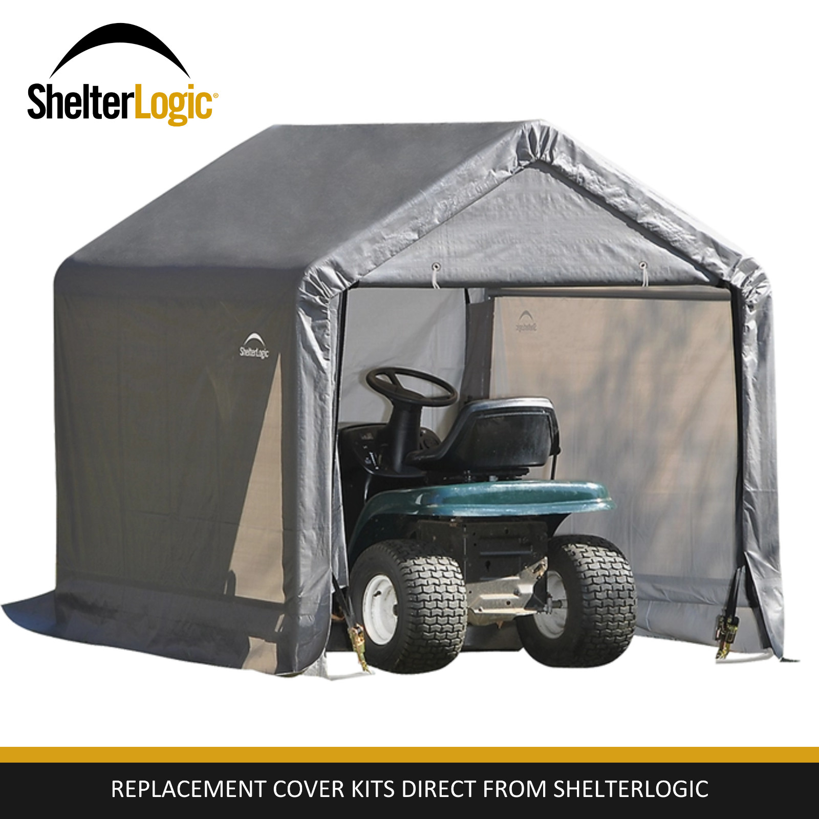 ShelterLogic Shed-in-a-Box Replacement Cover Kit (FRAME SOLD SEPARATELY) gallery