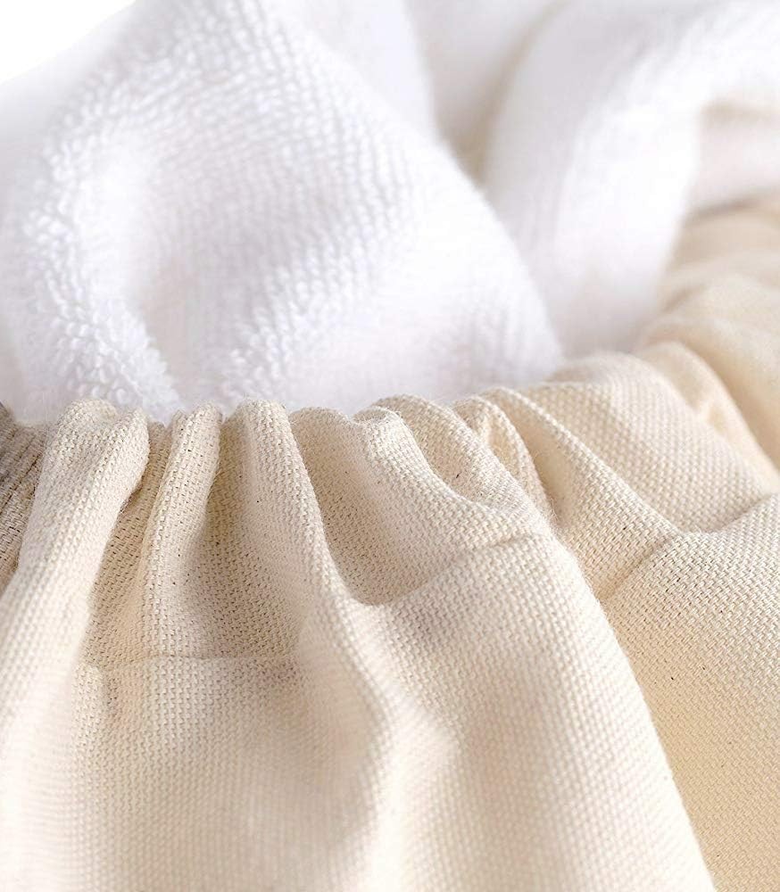 Extra Large Laundry Bags - Heavy Duty Cotton Canvas Drawstring Closure Washable gallery