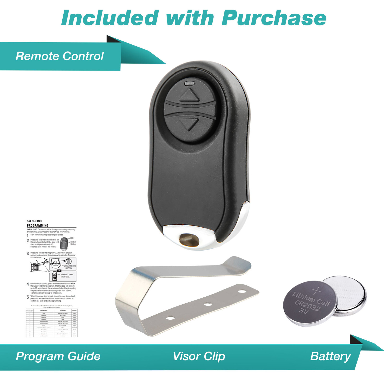 For Universal MC100-P2 Liftmaster Chamberlain Craftsman Genie Multicode Linear gallery