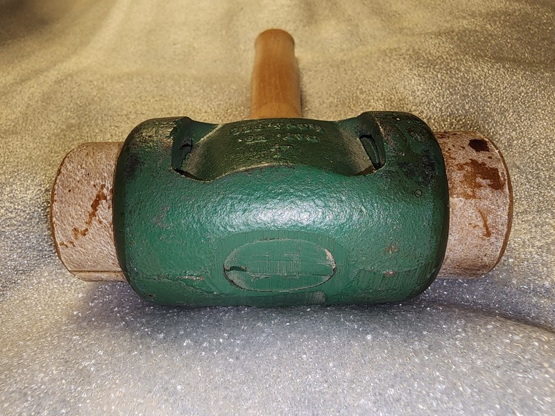 Garland SACO ME #4 Rawhide Solid Head Mallet Never Used gallery
