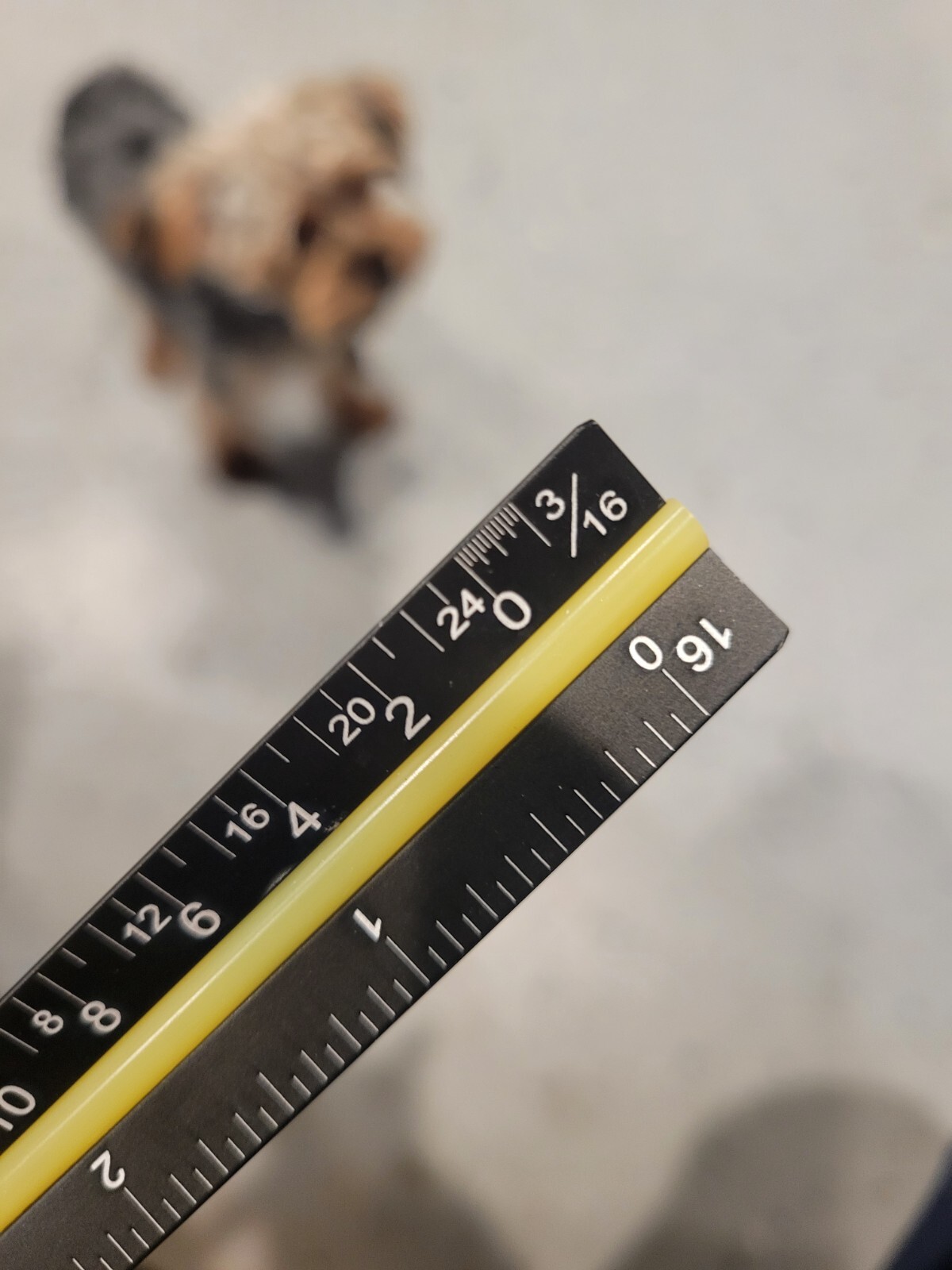 Architectural Scale, 12" Aluminum color coded Triangular Ruler Engineers Rule gallery
