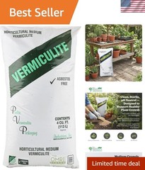 Medium Vermiculite – Professional Grade – Excellent Soil Conditioner – Medium…
