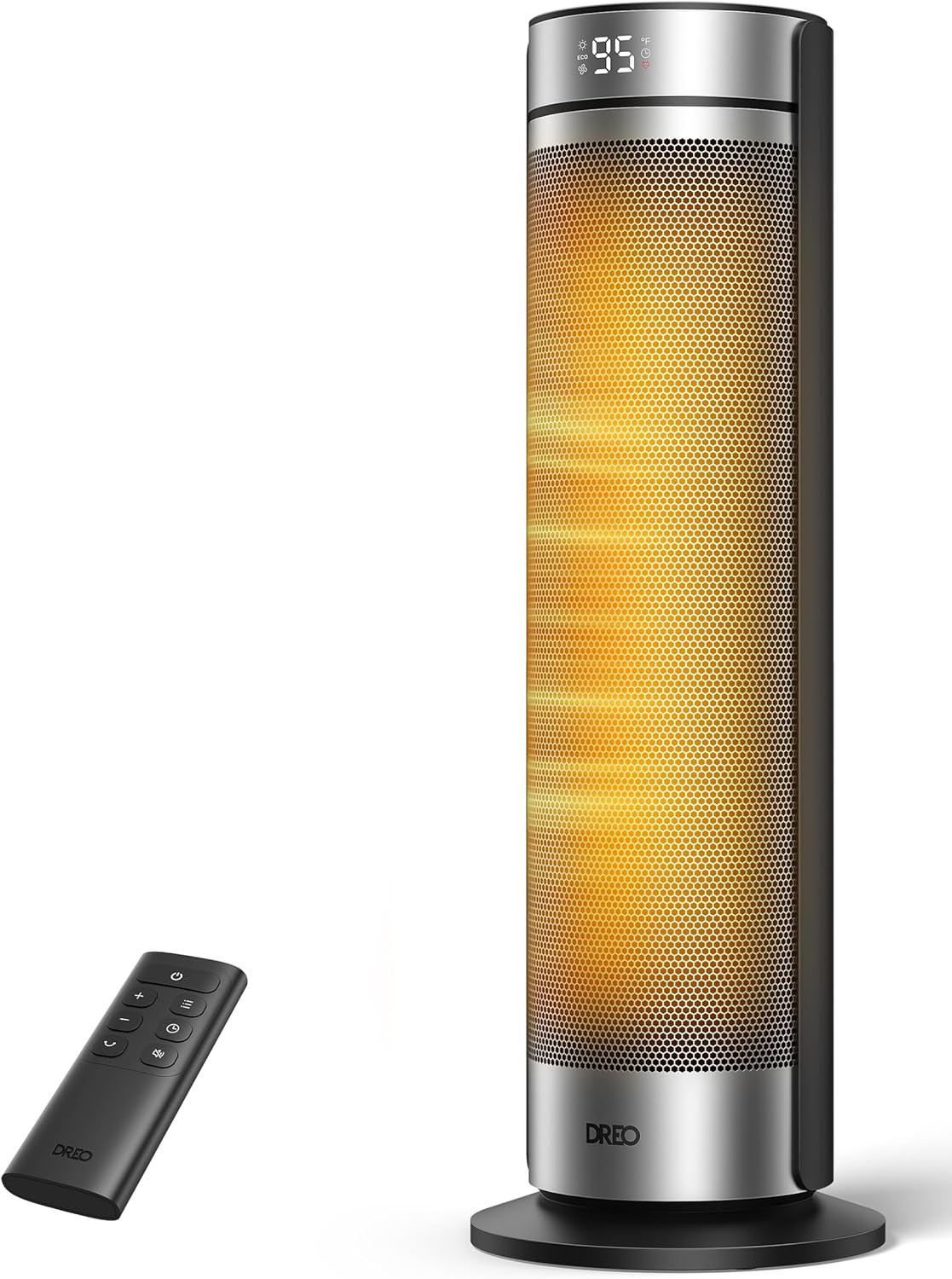 Space Heater for Large Room, 23 Inch Electric Heaters for Indoor Use, 8 Safe Pro gallery