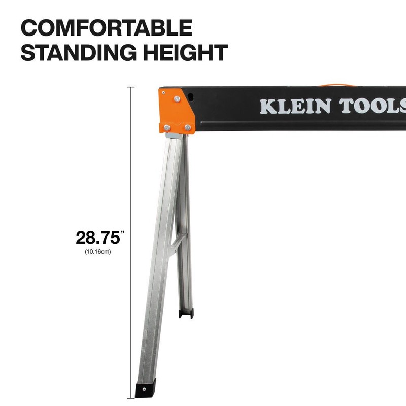 Klein Tools Fixed-Leg Saw Horse, 2-Pack gallery
