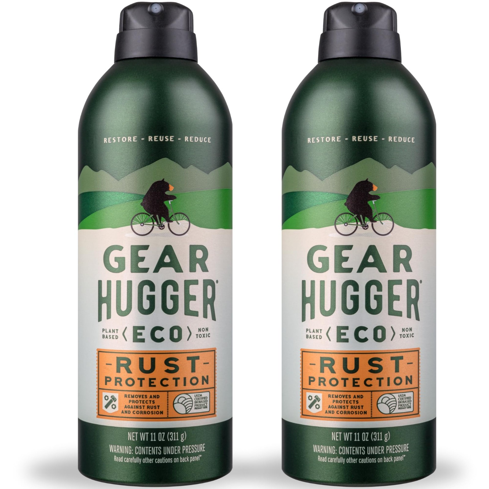 Eco-Friendly Rust Protection Spray (11 oz, 2-Pack) - Rust Remover & Preventer, N gallery
