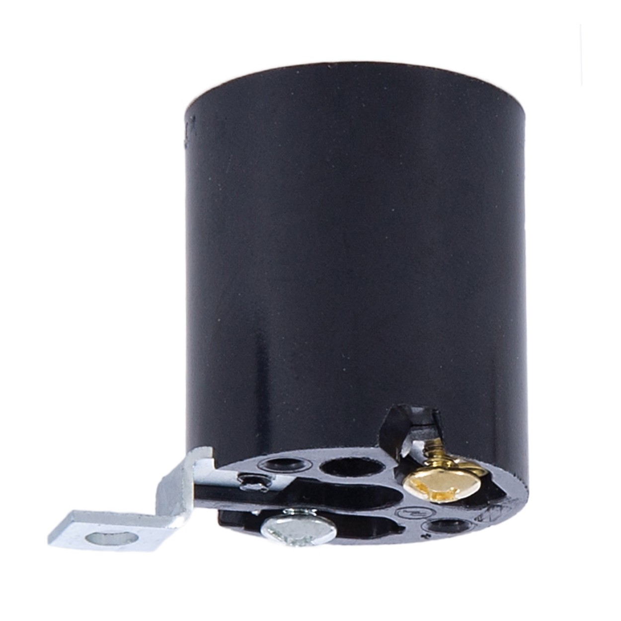 B&P Lamp Med. Base Lamp Socket with side mounted bracket, screw terminals gallery