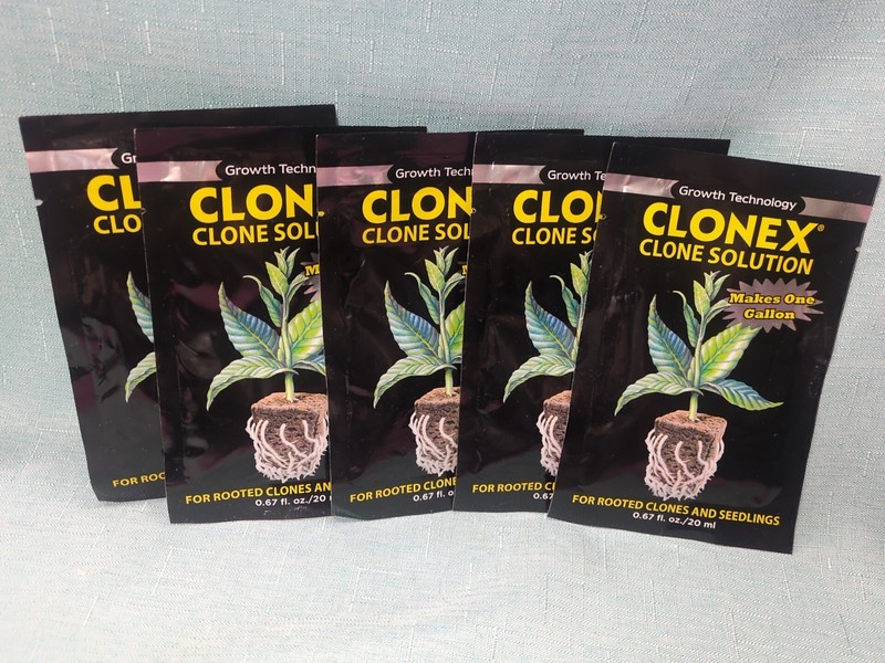 6 Clonex Clone Solution 20 ml Packets Rooting Clones & Seedlings Gardening gallery