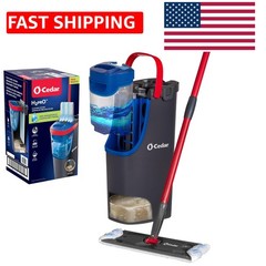 O-Cedar H2prO Flat Mop System | Quick Everyday Cleaning | Dual-Tank Fresh Wat…