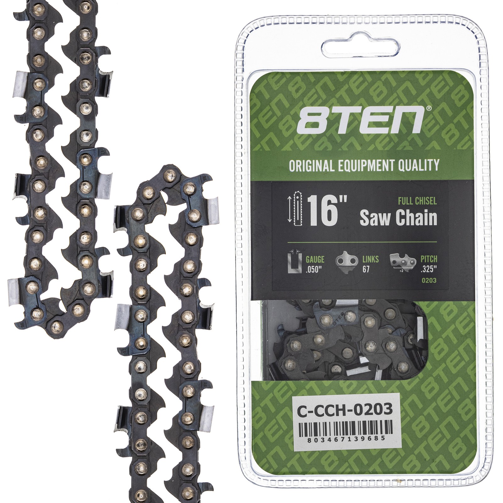 Chainsaw Chain 16 Inch .050 .325 67DL for Homelite 25 30 240 650 250 290 245 SL gallery