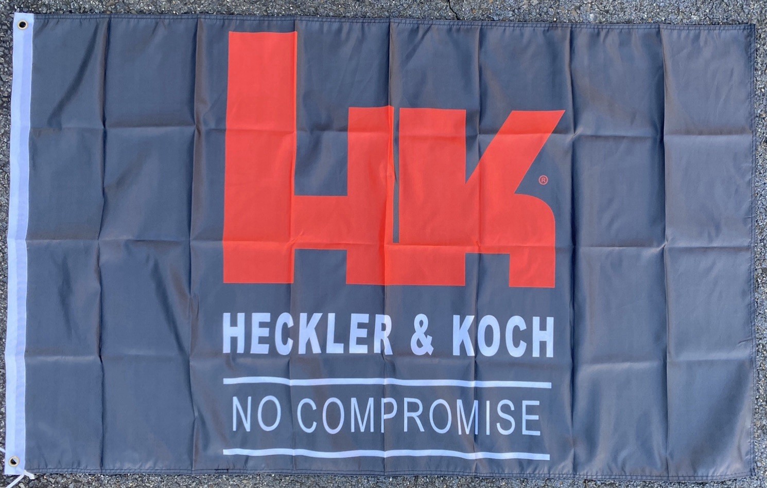 Heckler & Koch Flag Banner No Compromise 3 x 5 Ft HK gallery