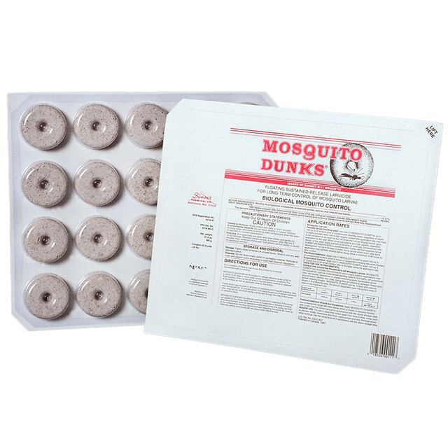 20 Summit BTI Mosquito Control Dunks Bactimous ~ Kill Mosquitoes & Larvae gallery