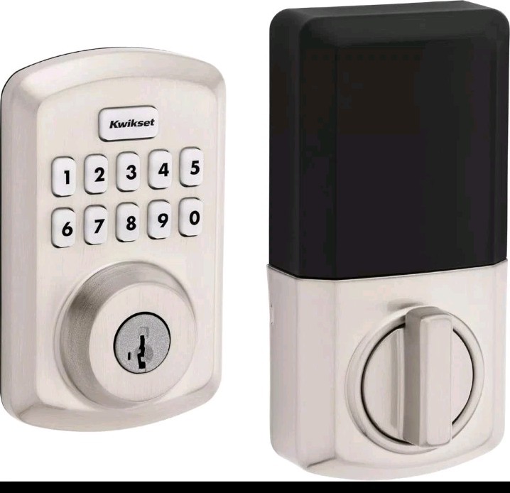 **NEW** Kwikset Powerbolt 250 10-Button Electronic Deadbolt Door Lock gallery