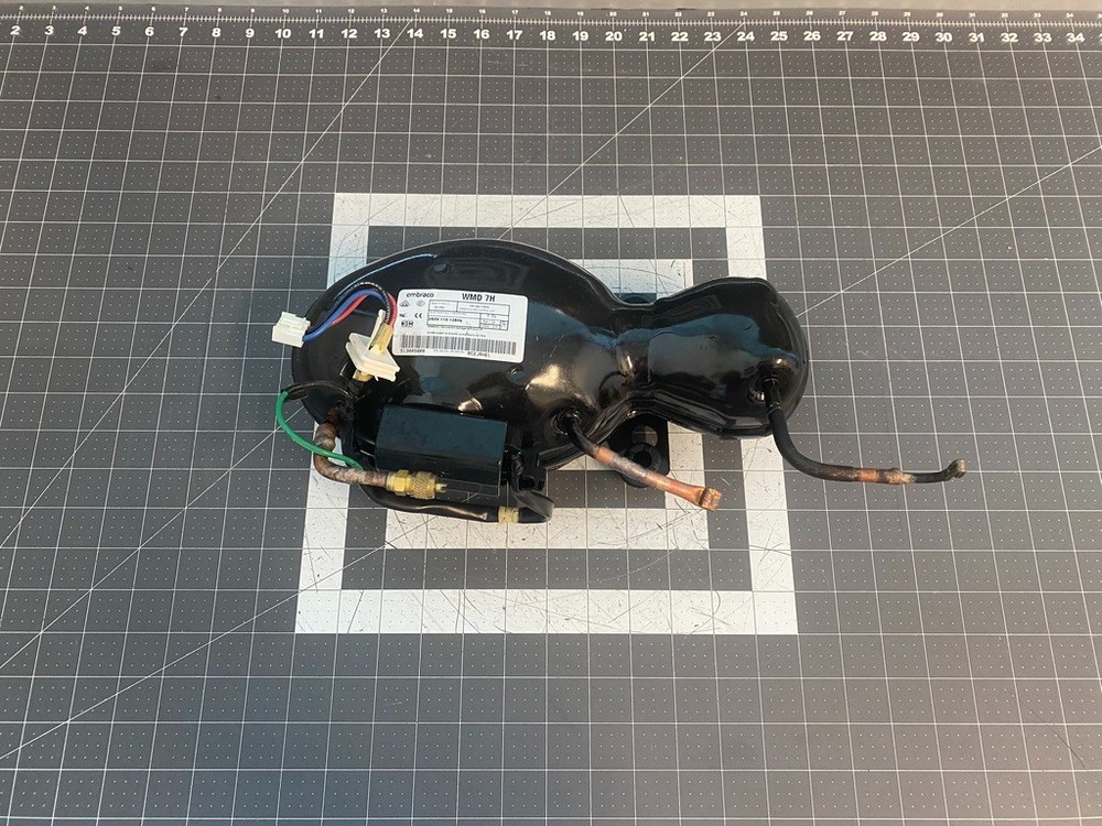 KitchenAid Whirlpool Refrigerator Compressor P# WMD 7H W11025999 W11592009 WMD7H