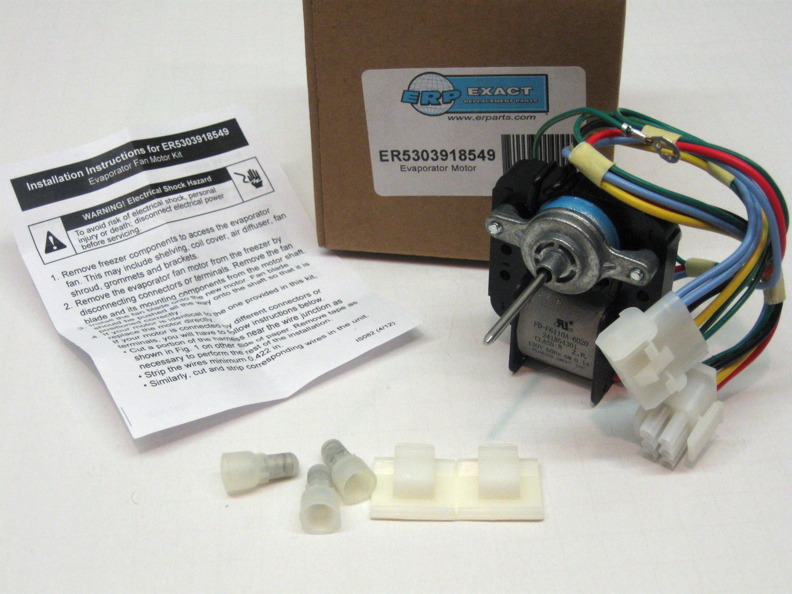 ER5303918549 for Frigidaire Refrigerator Freezer Fan Motor PS3419839 AP4700070 gallery