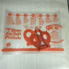 Pampered Chef FLEXIBLE PRETZEL MAT & FORM Set #100075 / 76 Kitchen Tools