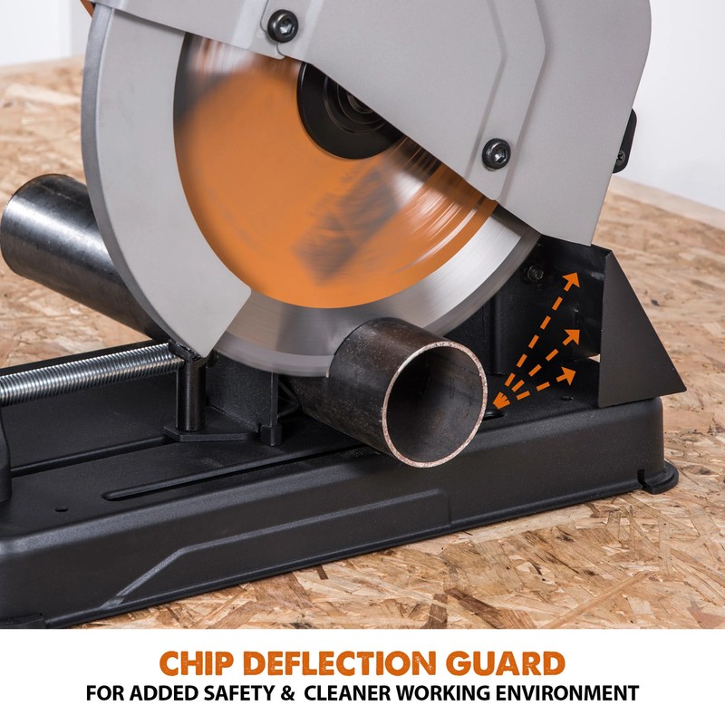 Evolution R355CPS: Multi-Material Cutting Chop Saw With 14 in. Blade gallery