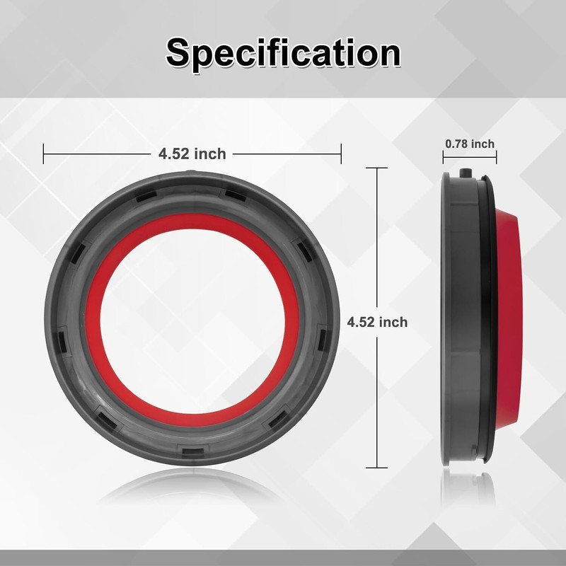 Dust Bin Top Fixed Sealing Ring For Dyson V11 SV14 SV15 Vacuum Cleaner Accessory gallery
