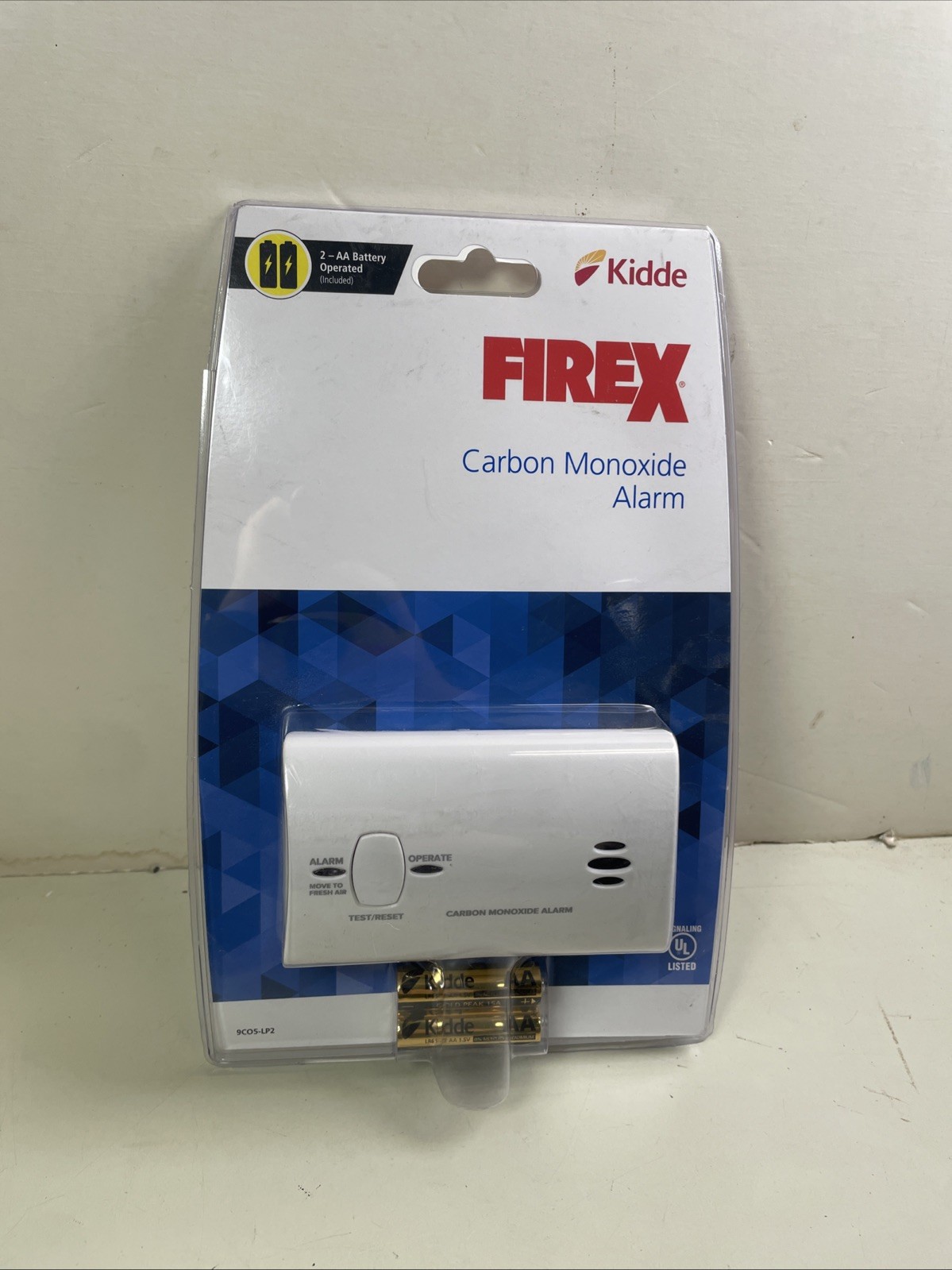 Kidde Carbon Monoxide Alarm AA Battery Operated CO Detector 9CO5-LP2 KN-COB-LP2 gallery
