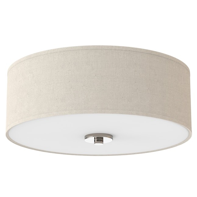 Progress Lighting Inspire 13 in. 2-Light Brushed Nickel Kitchen Ceiling Light gallery