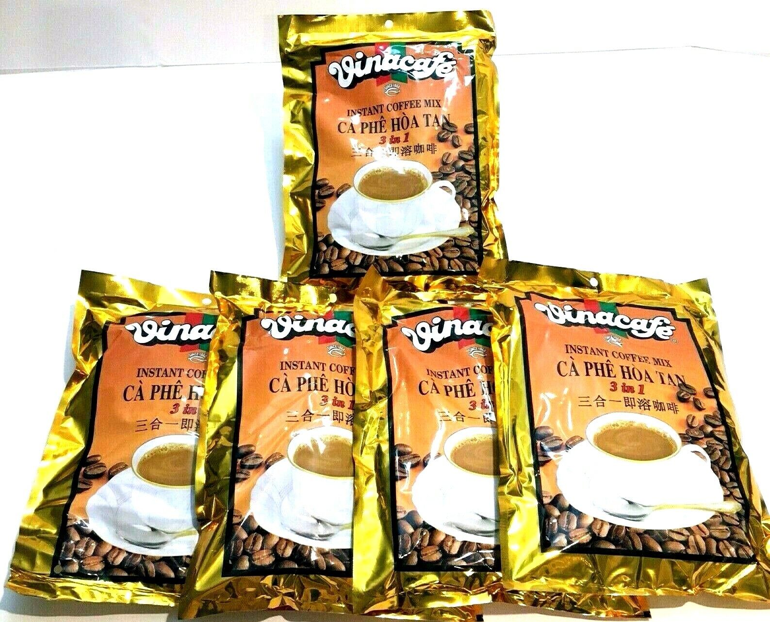 VinaCafe 3-In-1 Instant Vietnamese Coffee 20 Sachets x 20g ( Pack of 5 ) gallery