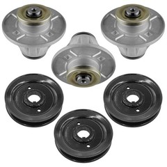 48″ Deck Spindle with Pulley For Gravely ZT1540 ZT1640 ZT1740 ZT1840 51510000