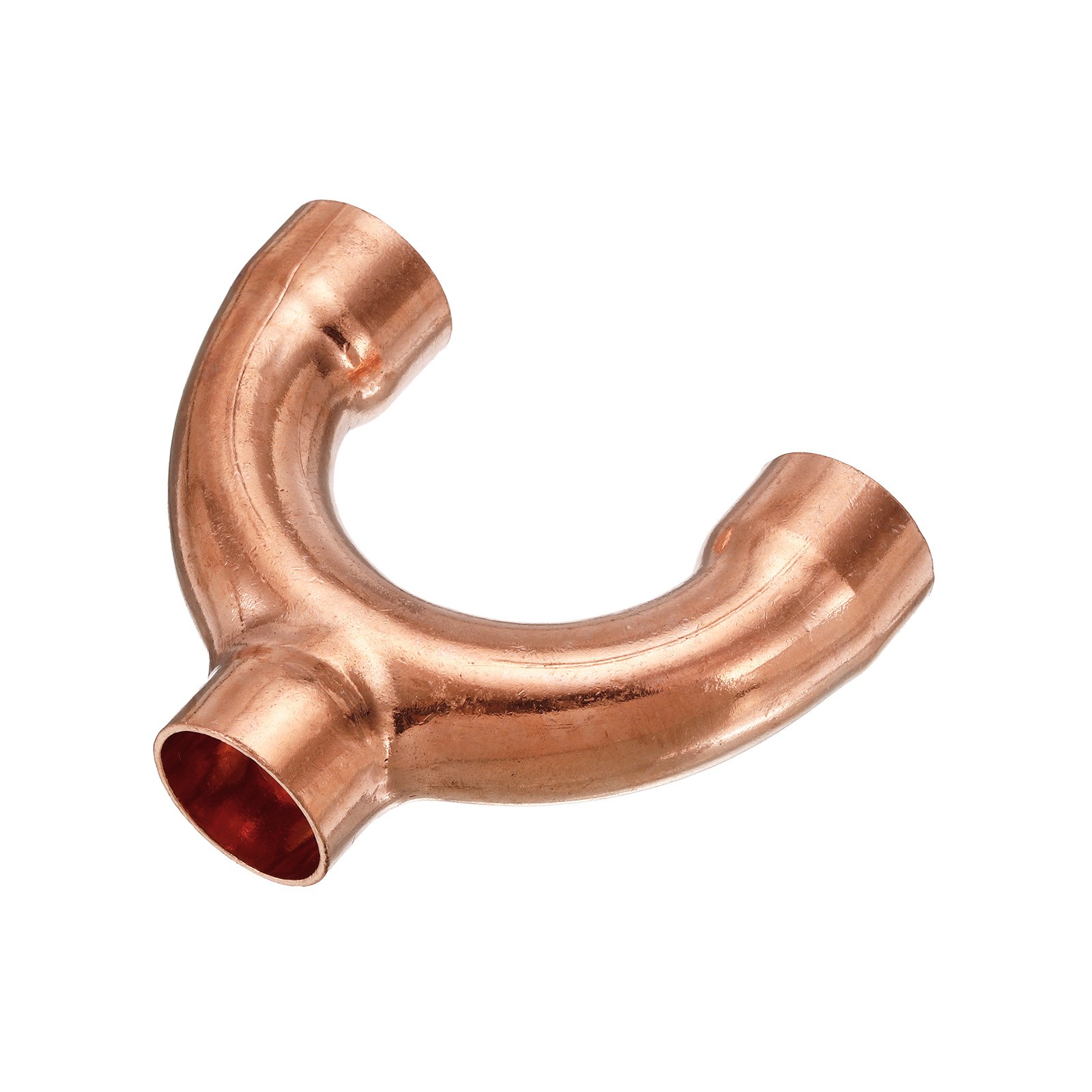 Tee Y Type Copper Fitting Welding Joint Split Union Intersection 7/8 Inch gallery