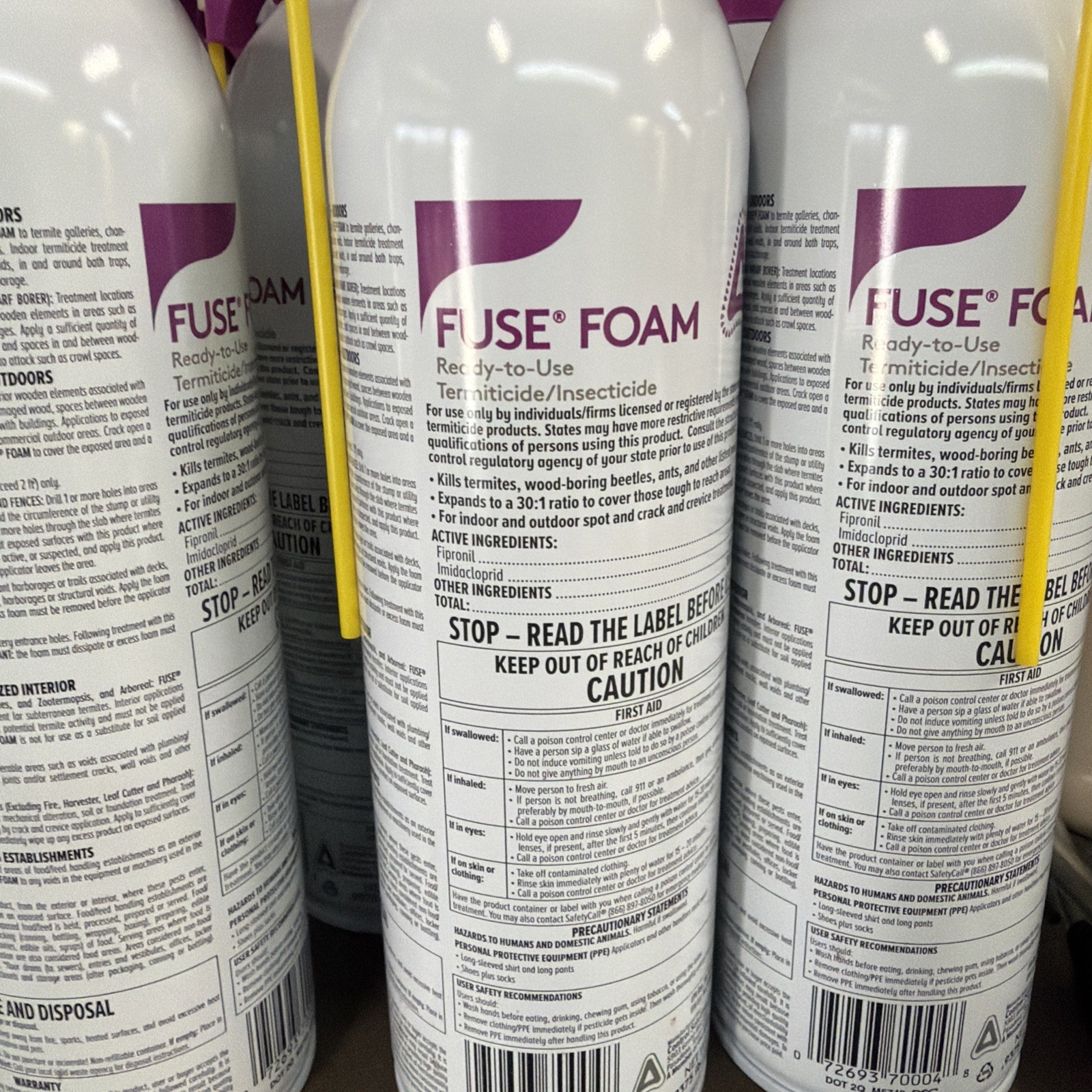 15 oz Fuse Foam Spray Termite Ant CONTROL Insectide Termiticide Generic Termidor gallery