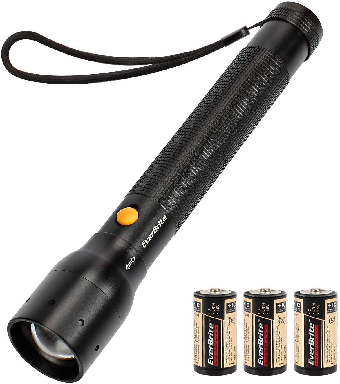 EverBrite 900 LM Flashlight Ultra Bright Tactical Adjustable Focus 3 Light Modes gallery