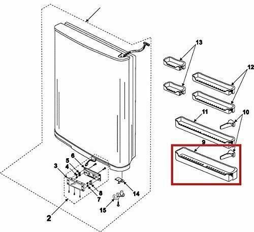 DA63-01263C Guard Ref Low Compatible with SAMSUNG Refrigerator gallery
