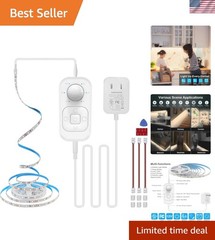 Plug-in Dimmable Motion Sensor LED Strip – Versatile Indoor Lighting for Home