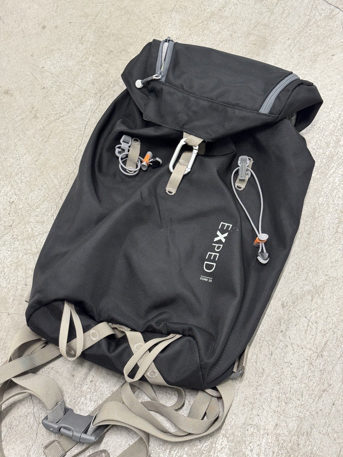Exped Core 25 Lightweight Travel Black Backpack Backpack  2