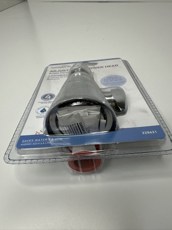 Homepointe Adjustable Shower Head In Bright Chrome 228621 Ships Fast gallery