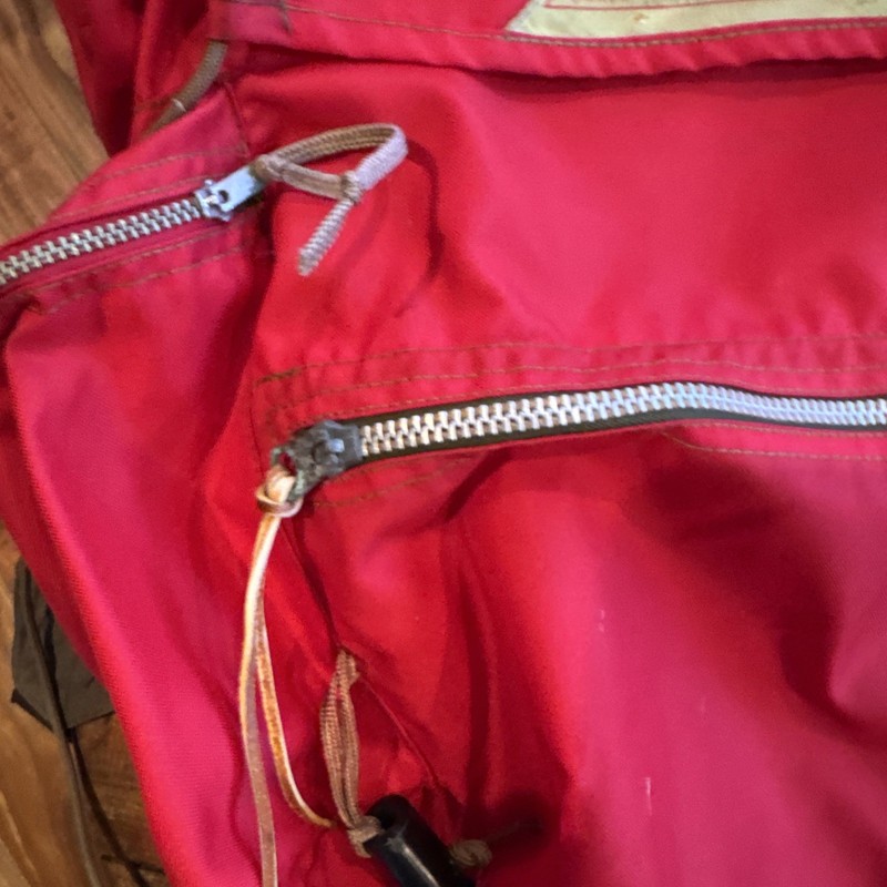 Vintage KELTY X-Large External Frame Backpack Red Hiking MountainPack. 4