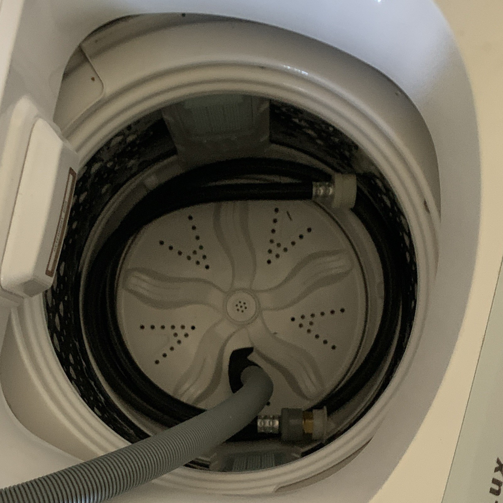 Silk Lux Portable Top-Loading Electric Washing Machine, White/Pink gallery