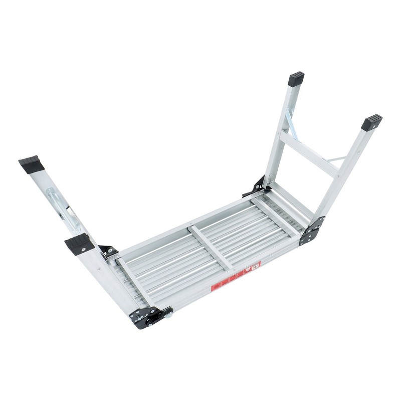 330Lbs High Quality Aluminum Step Stool Folding Work Platform Drywall Ladder gallery