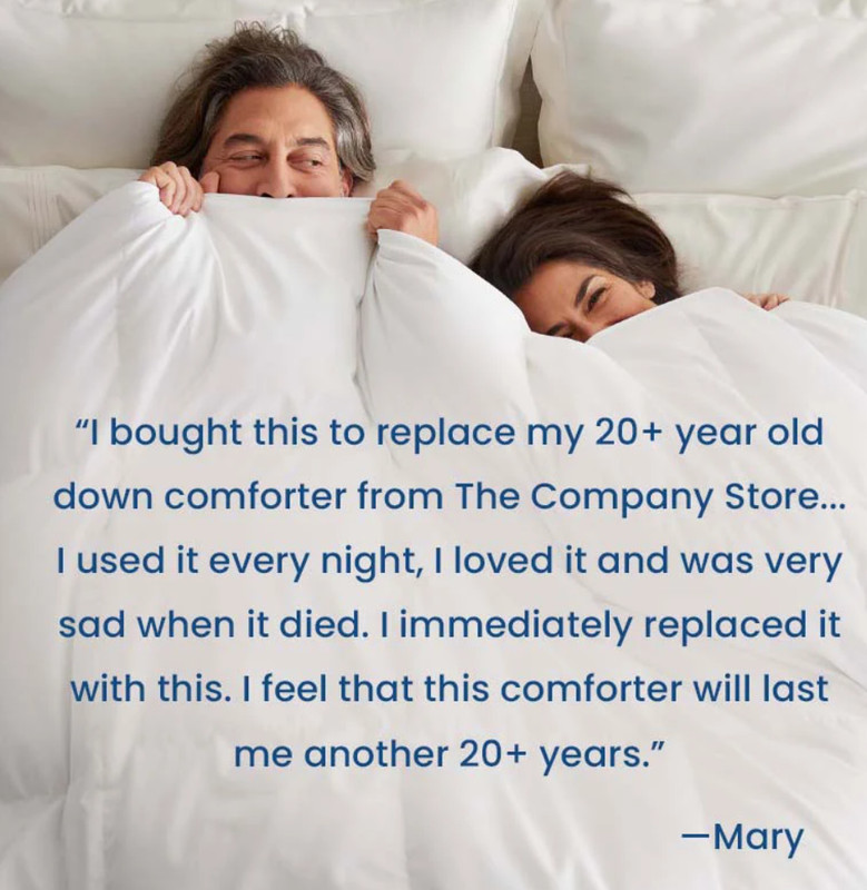 100% Authentic LaCrosse Down Comforter Medium Warmth Free Shipping gallery
