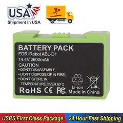 For iRobot Roomba J5 J7 J8+ e5 e6 Battery Repalcment ABL-D1 2600mAh 14.4v