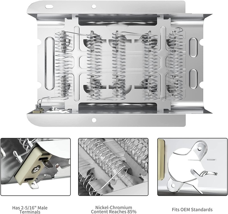 Dryer Heating Element Fit Crosley CED126SBW0 CED137SXQ0 CED137SDW0 CED147SBW0 gallery