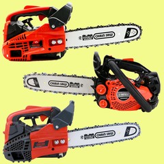3Types Gas Top Handle Chainsaw with 12” Bar Chain 2-Stroke Engine Cut Tree Wood