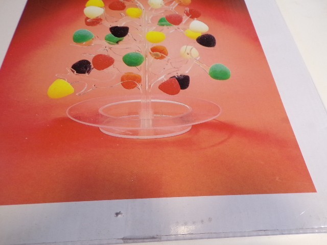 Clear Plastic Three Piece Gumdrop Tree in Original Box New! gallery