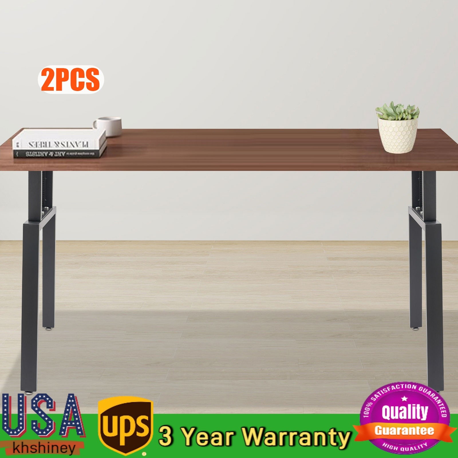28in Waterproof Coffee Table Base Metal Table Legs With Adjustable Feet Pads gallery