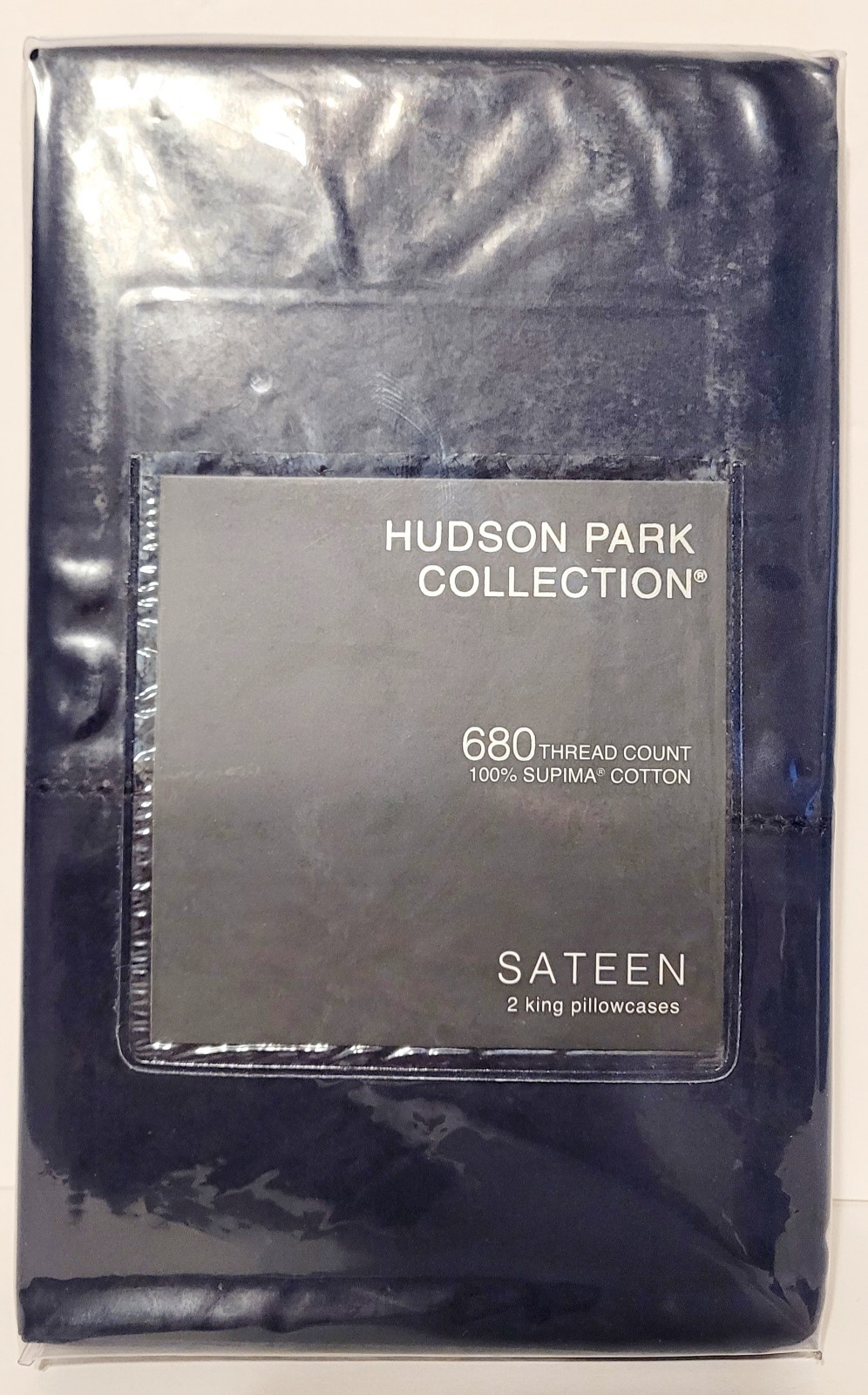 Hudson Park Collection Sateen Pillowcases, 2 King Pillowcases 680 Thread Count gallery