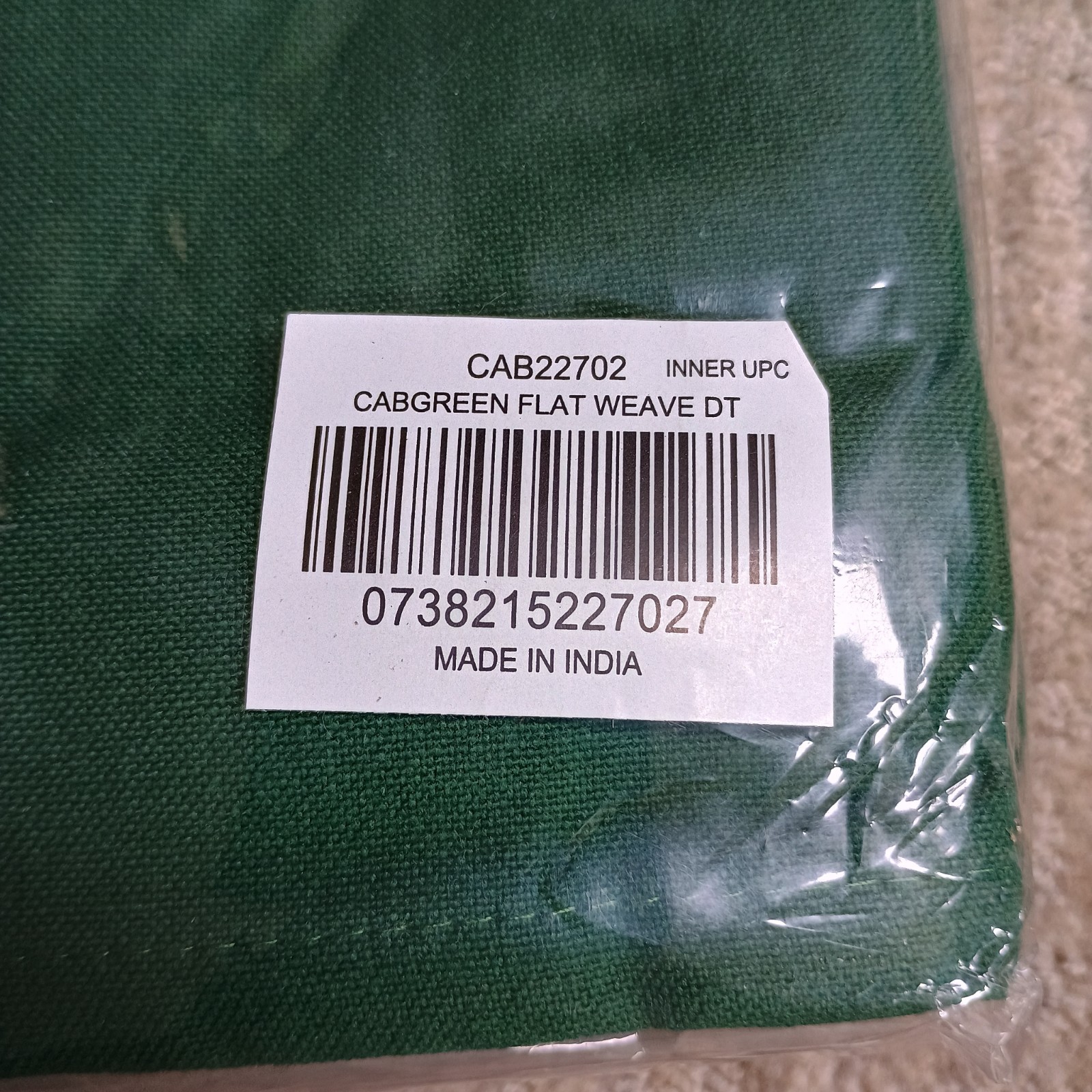 All About Blanks - CabGreen Flat-Weave (12 Pack) gallery