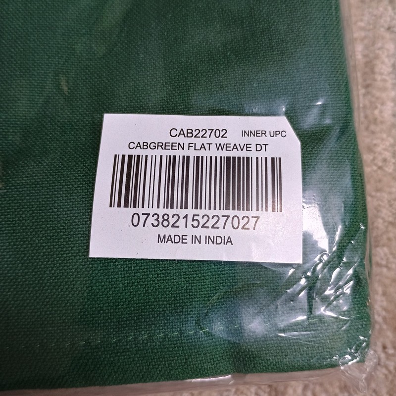 All About Blanks - CabGreen Flat-Weave (12 Pack) gallery